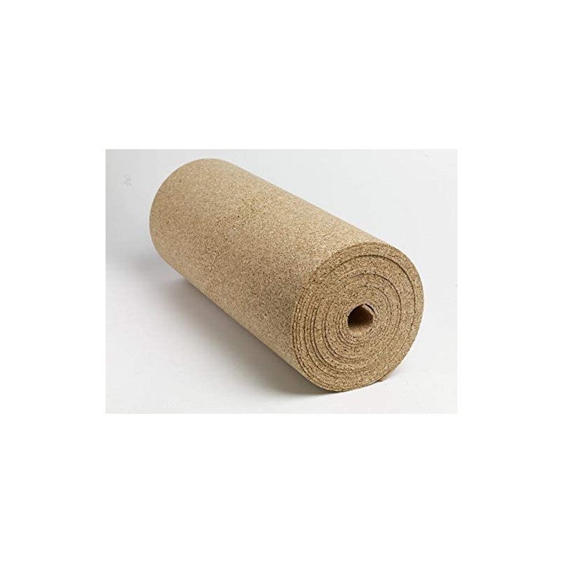 Rouleau Liège Naturel 4mm D'Épaisseur - 50cm De Large X 5m De Long - Revêtement Murale Ou Bricolage