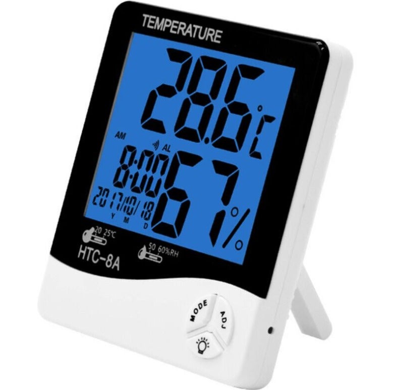 Cyfrowy termometr higrometr Temperatura wewnętrzna Monitor wilgotności Wskaźnik pokojowy Podświetlana stacja pogodowa LCD