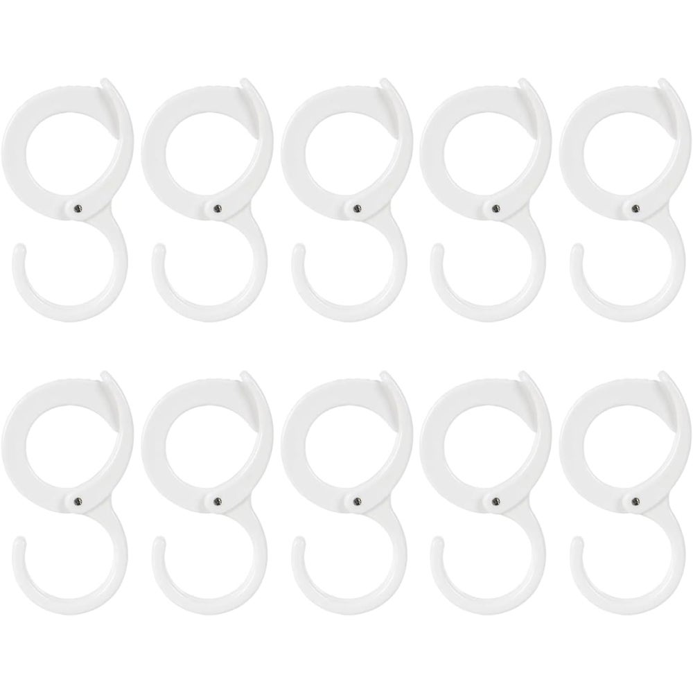 Efavormart - 12 Clips Ajustables De Plástico Para Falda De Mesa De 1 A 1 75 Pulgadas