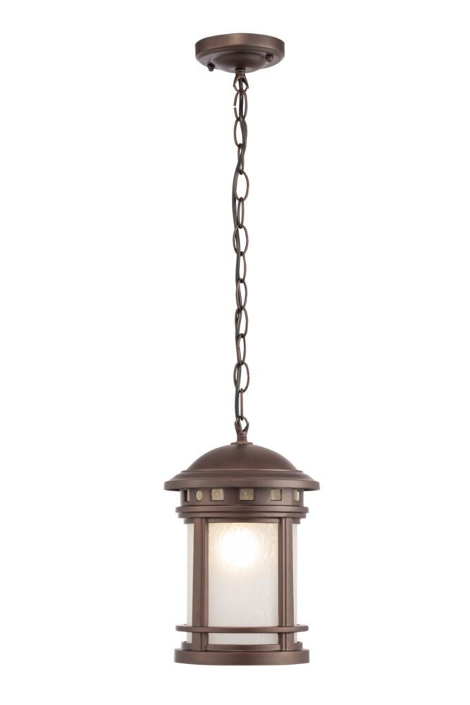 Lampa sufitowa zewnętrzna Salamanca brązowa 1xE27x60W wym: 130,7 x 17,7 x 17,7 cm aluminium Maytoni