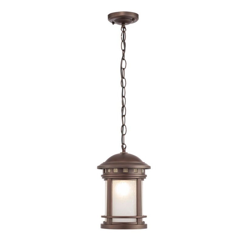 Lampa sufitowa zewnętrzna Salamanca brązowa 1xE27x60W wym: 130,7 x 17,7 x 17,7 cm aluminium Maytoni
