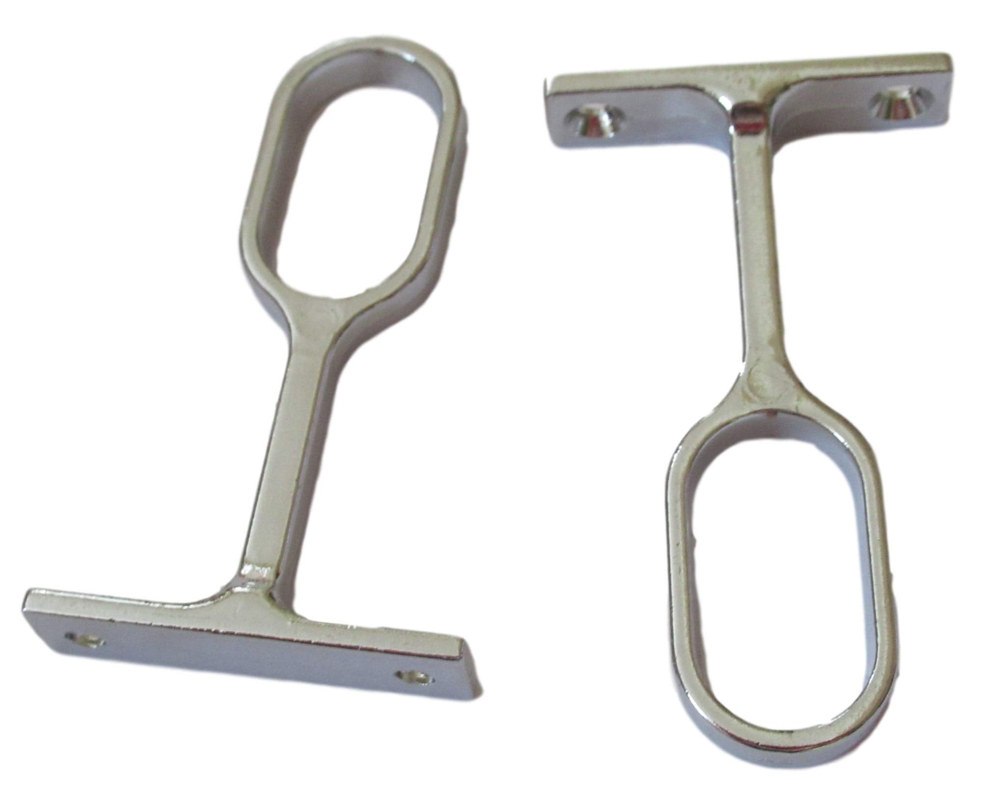 Kit Tubo per Armadio 30 x 15 mm Alluminio L 0,75 m