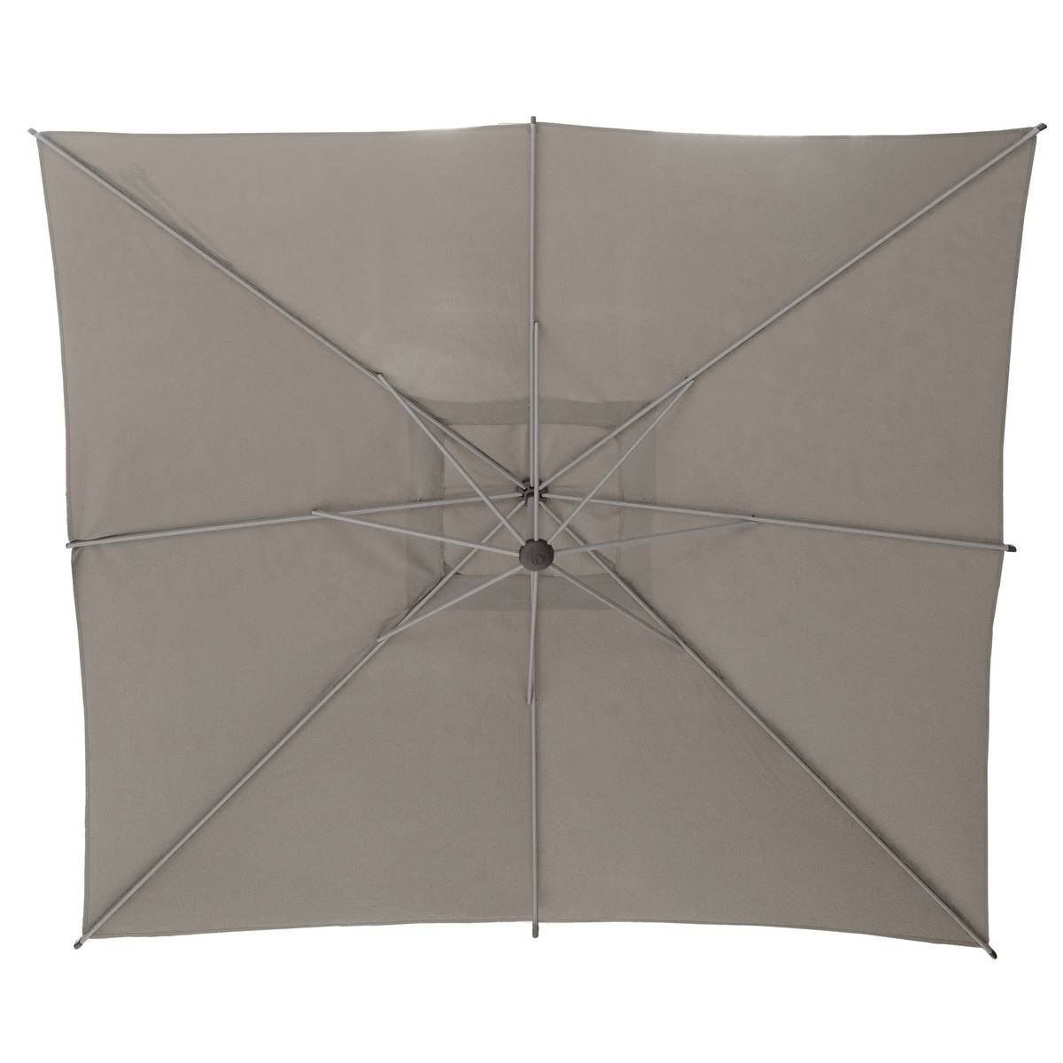 Parasol déporté carré 