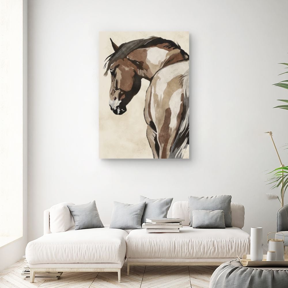 Toile Cheval peinture / 100x140cm / Fabriqué en France / DADA ART - 2