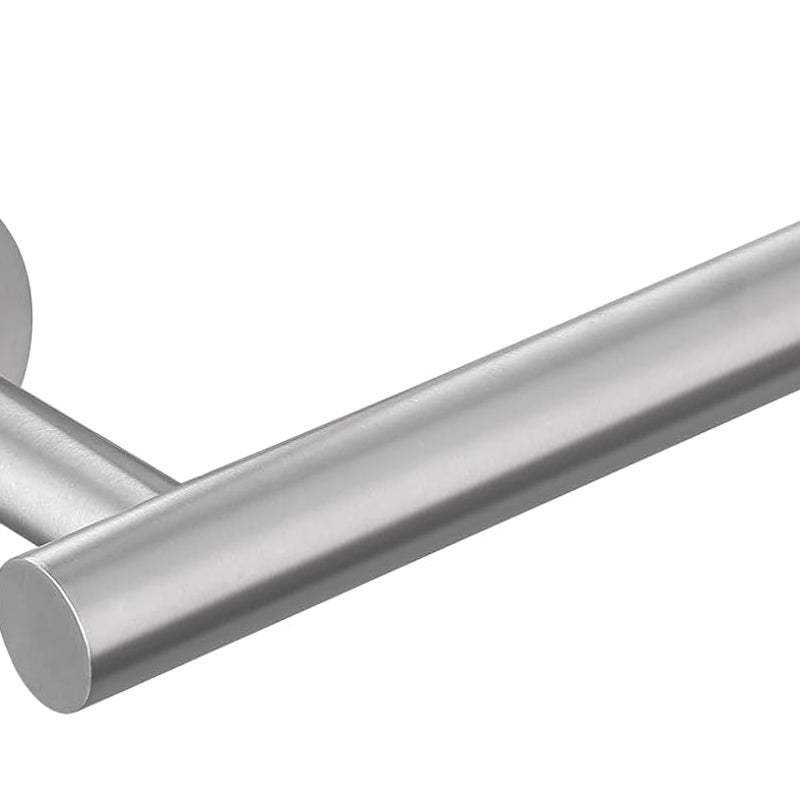 Uchwyt na papier toaletowy, montaż na ścianie, śrubowy, odpowiedni do łazienki i kuchni, stal nierdzewna szczotkowana