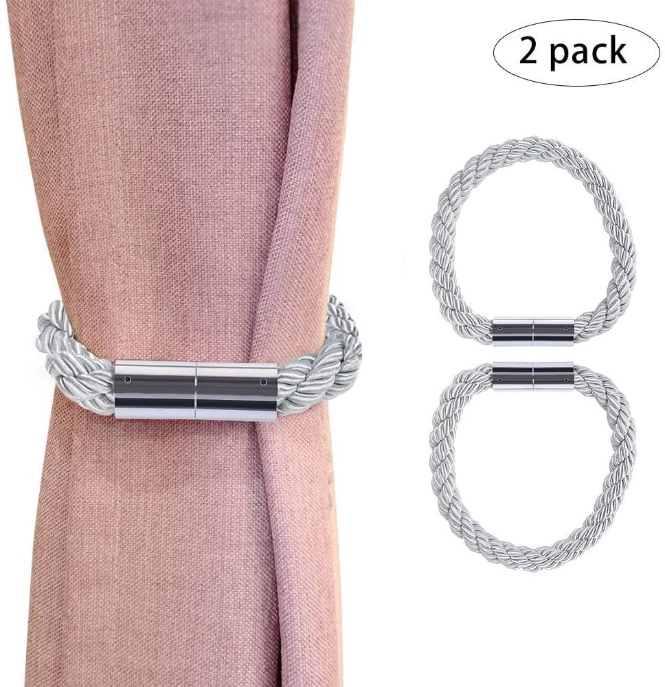 Decoration Per Tende Con Calamita 2 Fermatenda Magnetici Per Tende, Stile Gatto, In Corda Intrecciata Decorativa, Per Finestre, Decorazione Per Tende Clip Tende Magnetiche Decorative