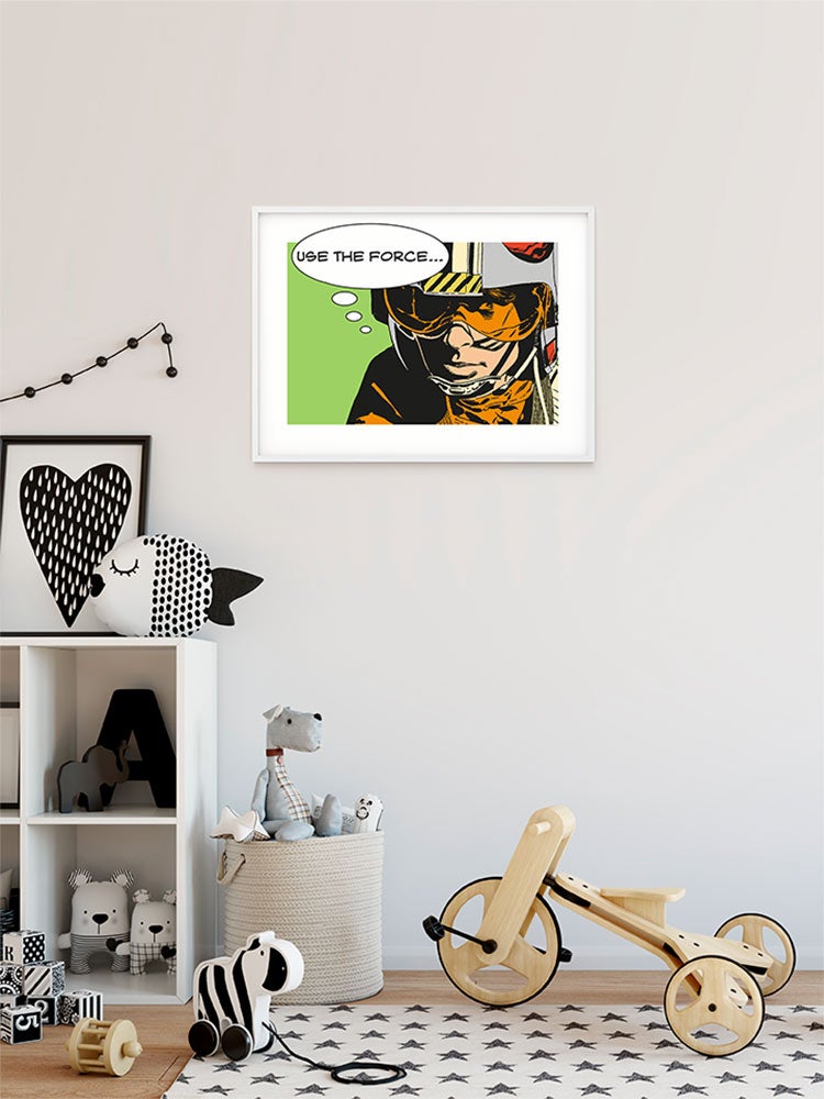 Poster d'art de Komar - Star Wars Classic Comic Quote Luke - Taille: 70 x 50 cm - 3