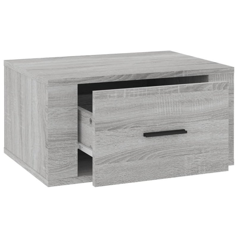 Tables de chevet murales 2 pcs Sonoma gris 50x36x25 cm - 6