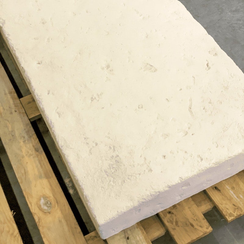 Dessus de mur rustique vieilli bombé - 100x56cm Ep. 12cm - Vendu à la pièce - 2