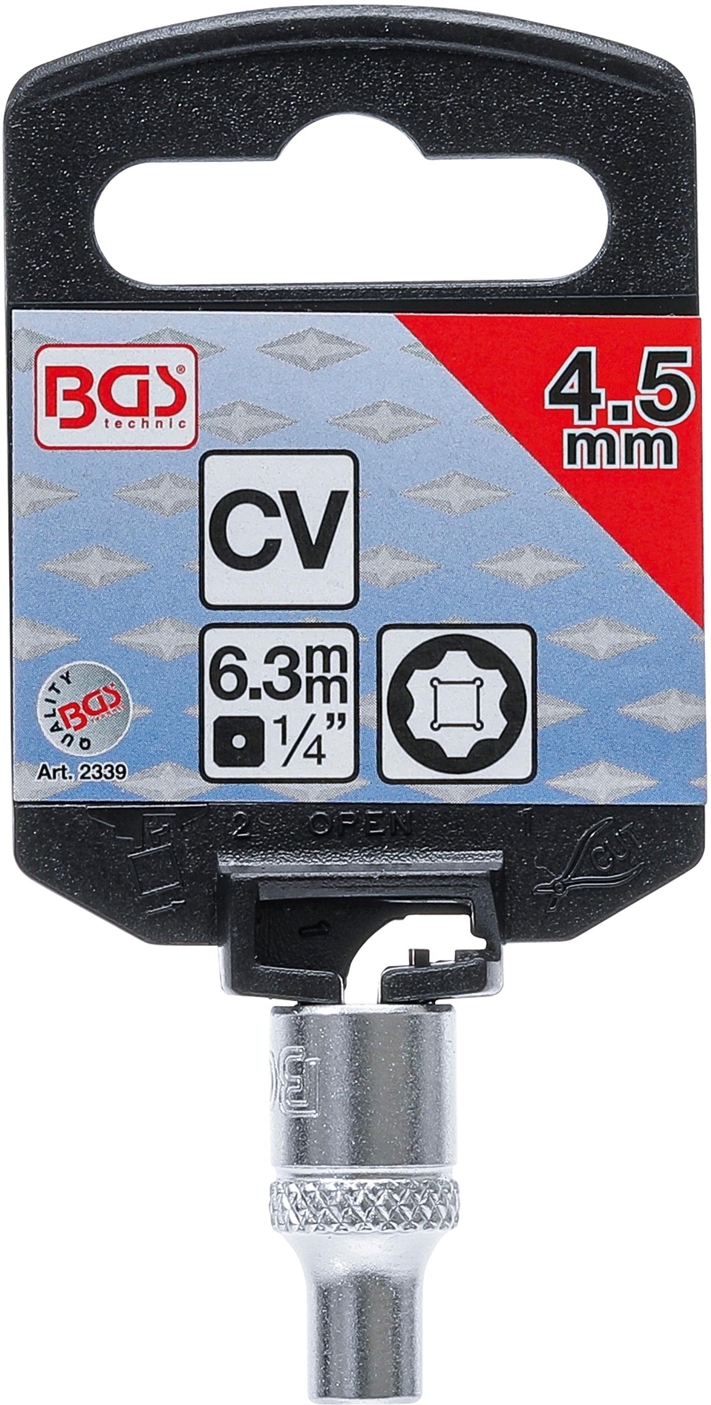 Douille pour clé, Super Lock | 6,3 mm (1/4