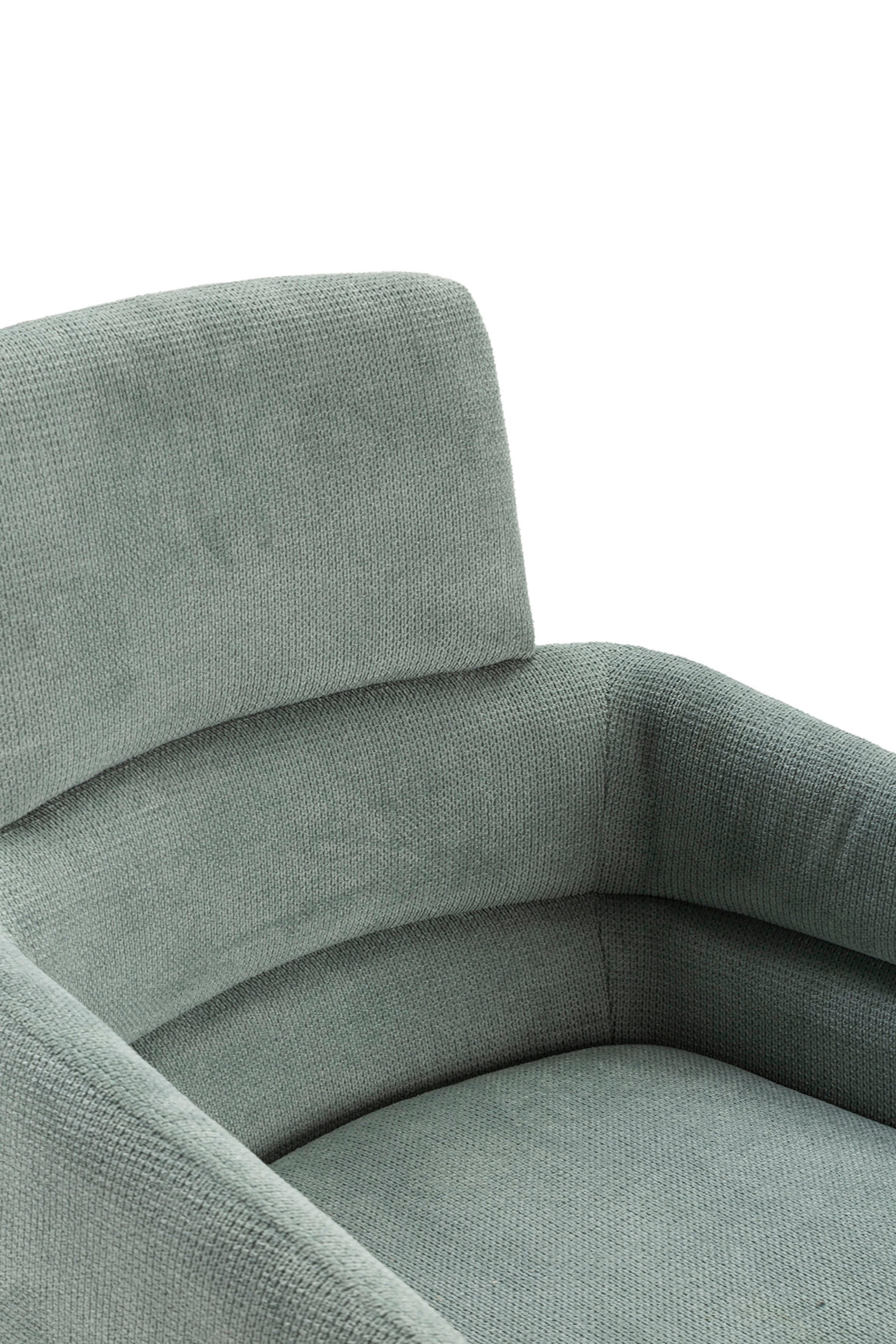 Set di 2 poltrone in velluto a coste con gambe in metallo 57x65 h92 cm - 5