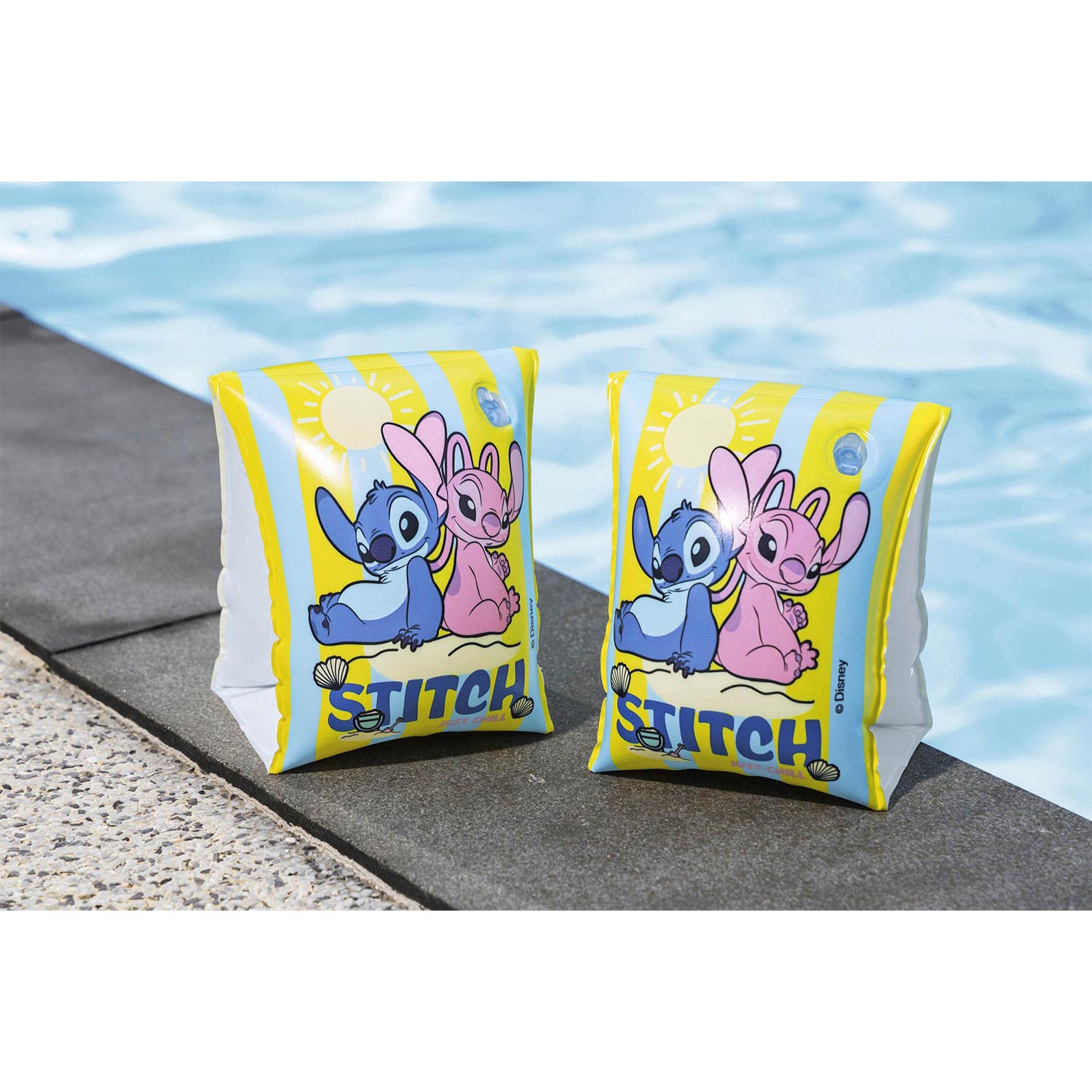 Dmuchane rękawki do pływania Bestway 9104S pływaczki Disney Lilo i Stitch - 2