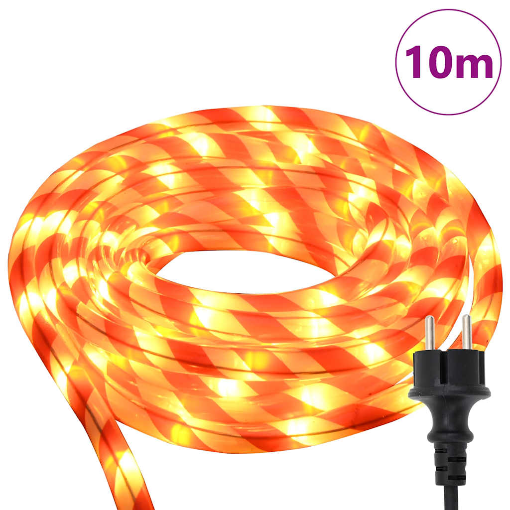 Lumière en corde avec 240 LED Blanc chaud 10 m PVC - 3