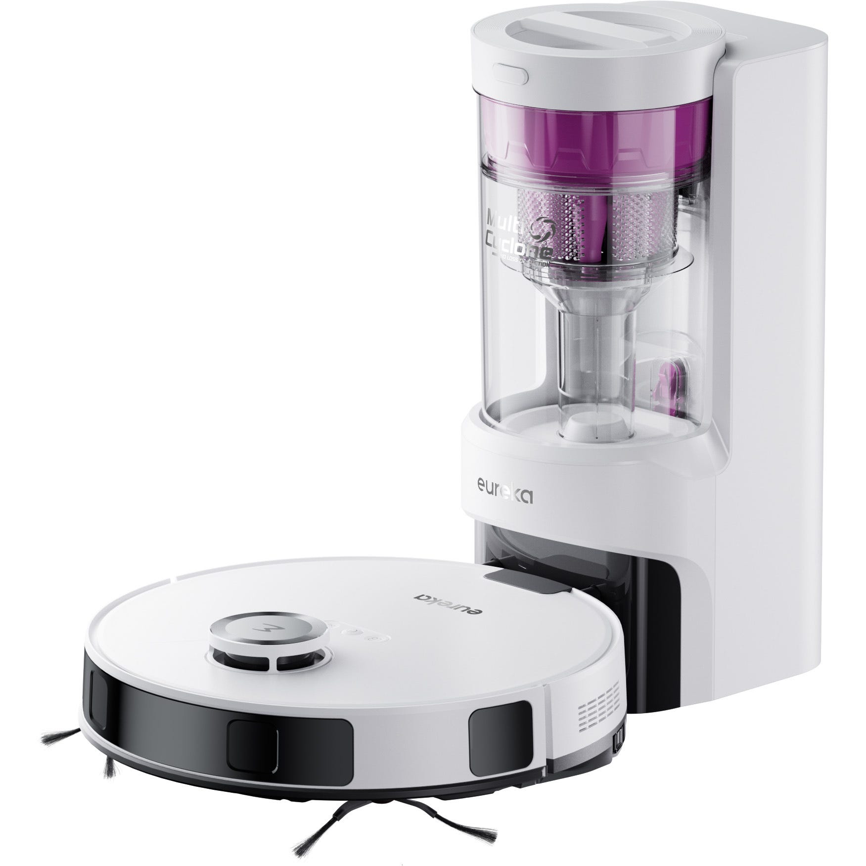 Robot Aspirapolvere E Lavapavimenti Eureka NERE10s - Stazione Auto Svuotamento, LIDAR, 4000Pa - Foto 6