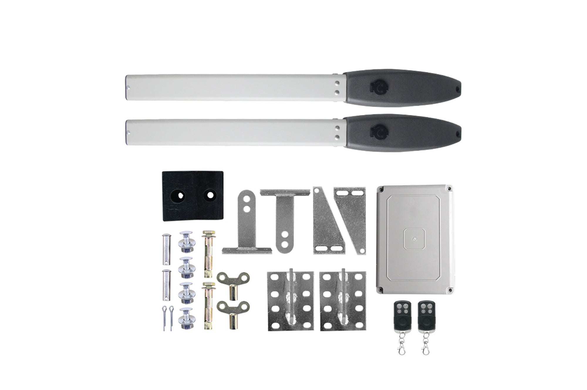 Portail battant motorisé 4m EIGER H.180cm + Motorisation HICKER B200 - 3