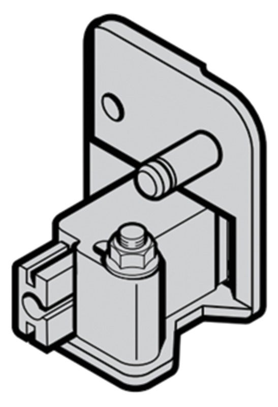 Dispositif de verrouillage pour porte de garage HORMANN N80 Droite ref. 1037014