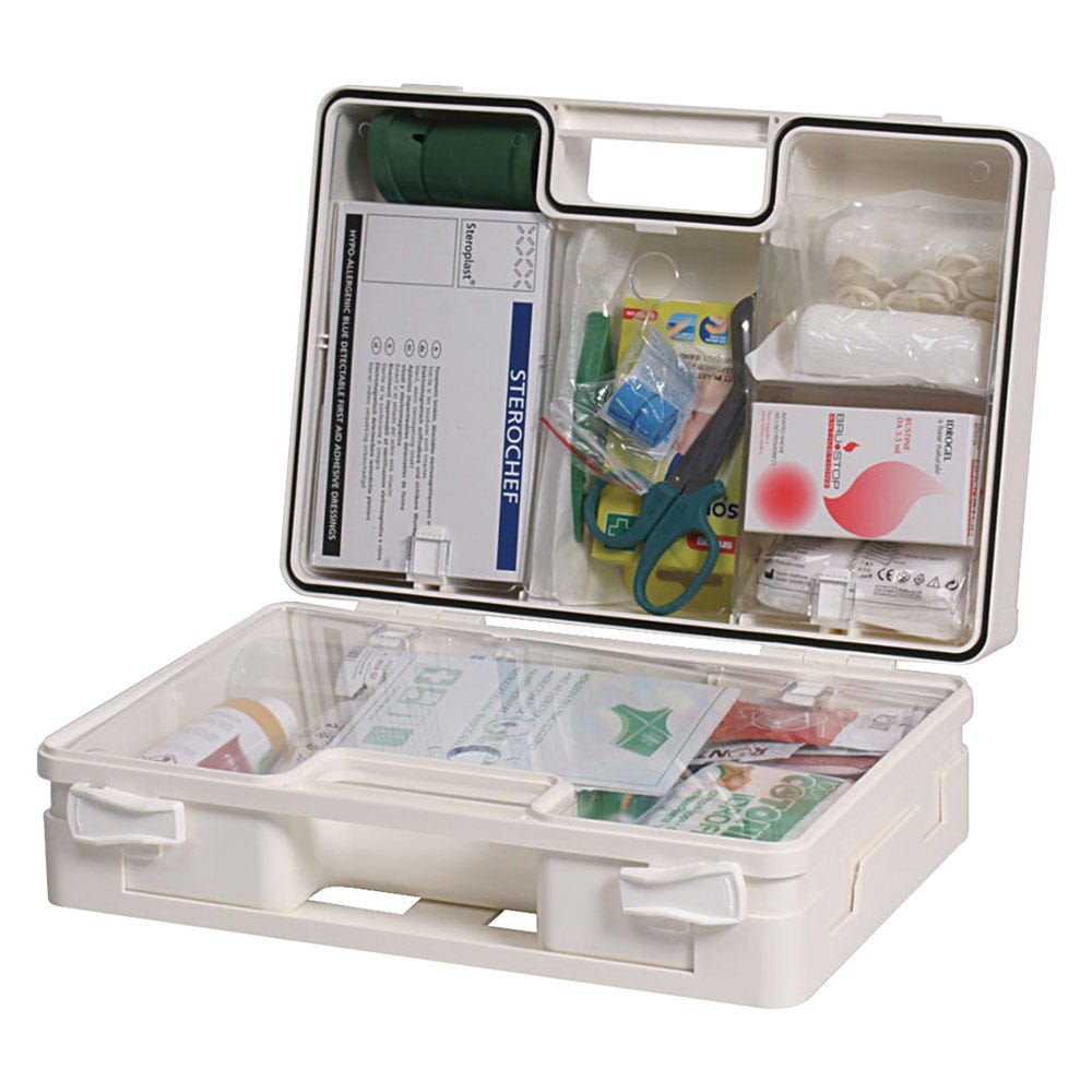 BOITE DE PREMIERS SECOURS SECTEUR ALIMENTAIRE CPS100 33 X 24 X 13 Cm boite-de-premiers-secours-secteur-alimentaire-cps100-33-x-24-x-13-cm