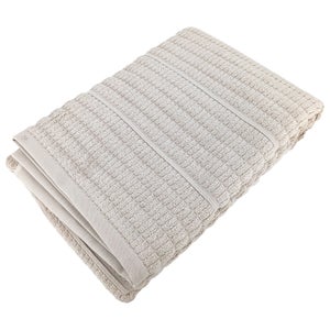 Drap De Bain 100% Coton Pima Homescapes - 100x150 Cm, Couleur Beige - Très Doux Et Absorbant - Lavable à 40°C
