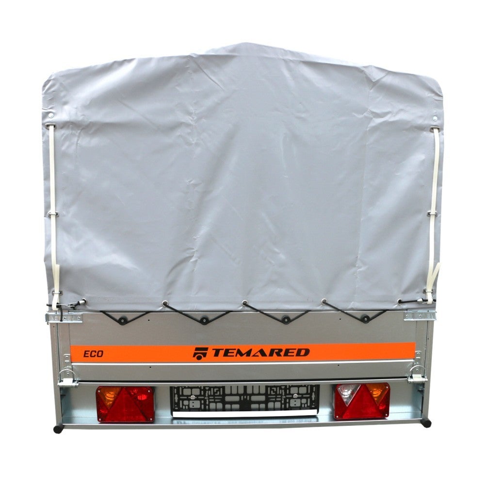 Grande remorque basculante 263X125X110 cm + bâche haute - 4