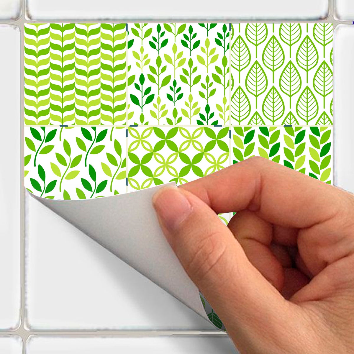 9 adesivo piastrelle etnico Baguio - Sticker adesivo - adesivi murali - 9stickers10x10cm - 5