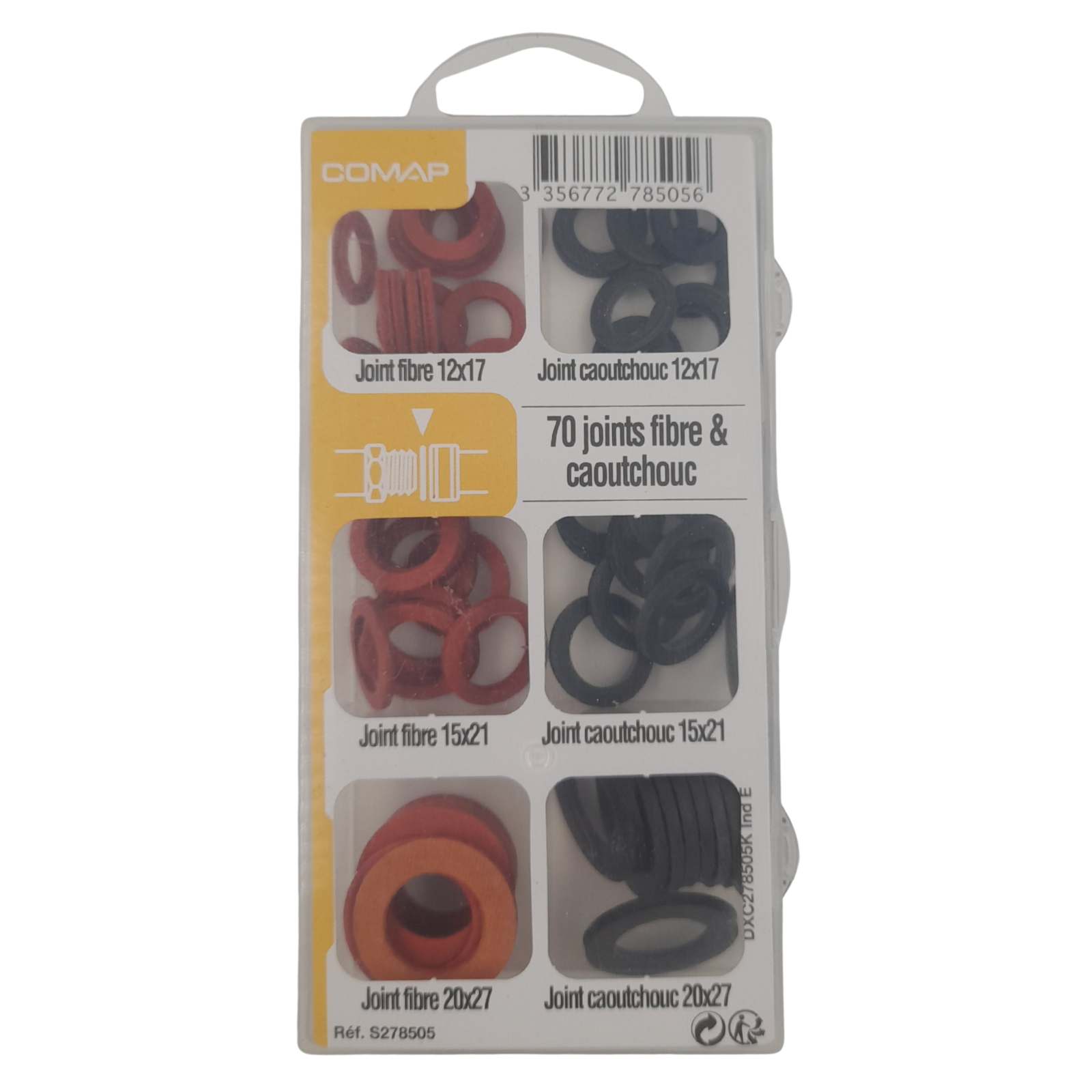 Confezione da 70 guarnizioni di accoppiamento COMAP - 2