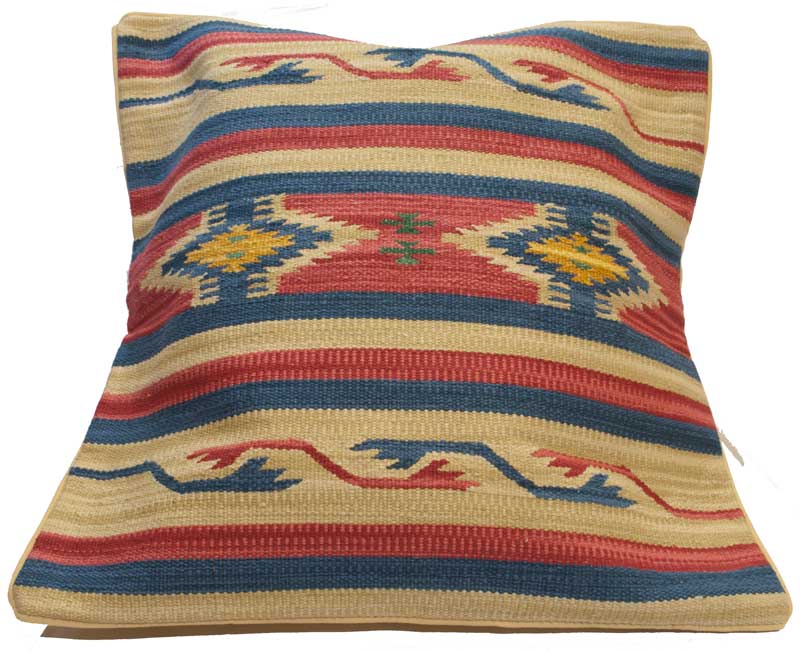 Oryginalna ręcznie robiona poduszka Kilim Square 60x60 cm