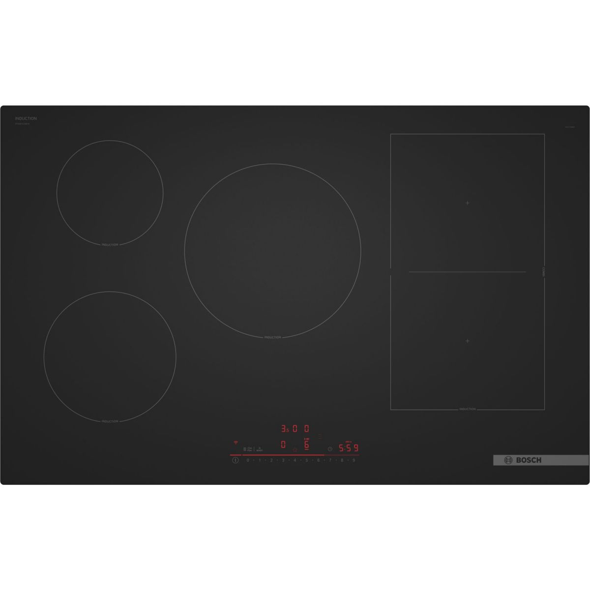 Plaque induction BOSCH PVW81CHB1E série 6, finition carbone mate — free download