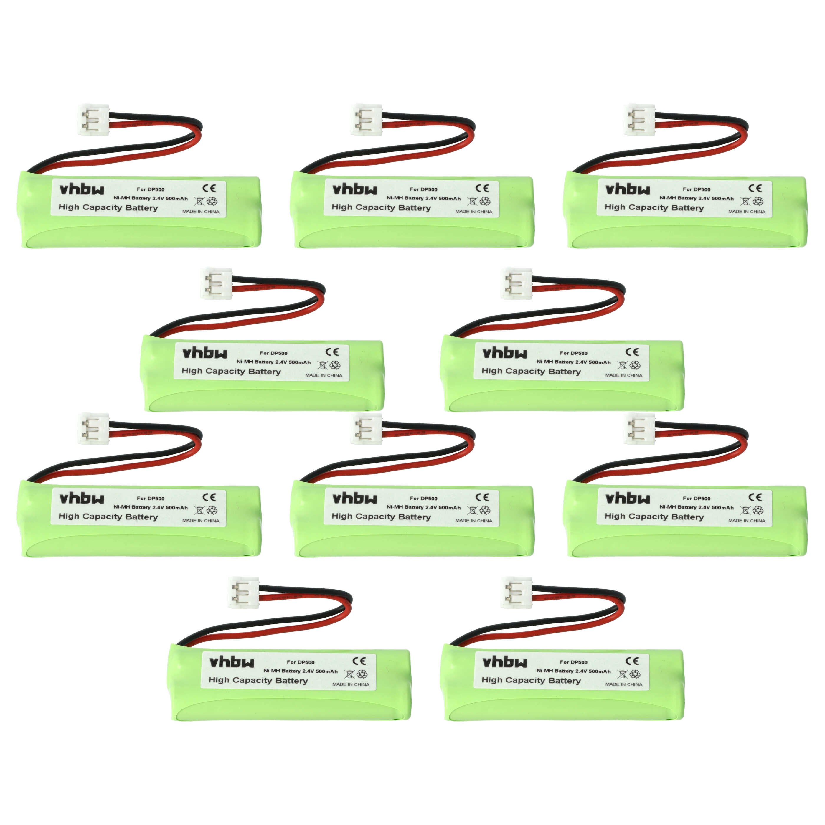 Vhbw 2x Batteria Compatibile Per Fotocamera Medion Life P43012 – Li-Ion 500mAh, 3,6V - 2