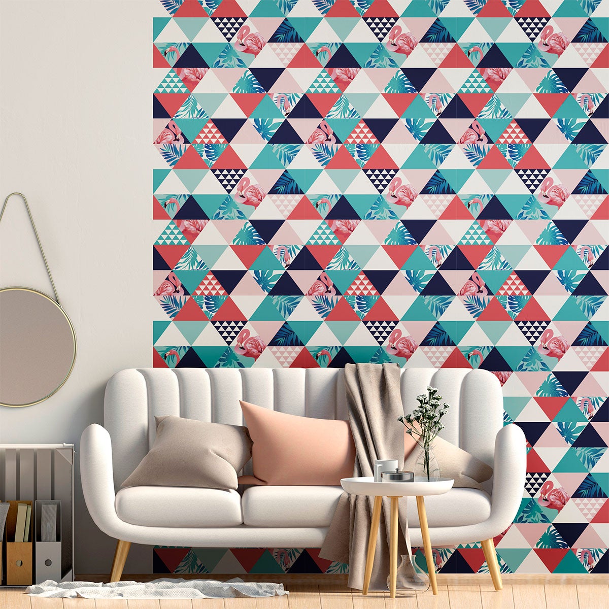 Adesivo carta da parati tropicale Cuba - Sticker adesivo - adesivi murali - 50x50cm - 4