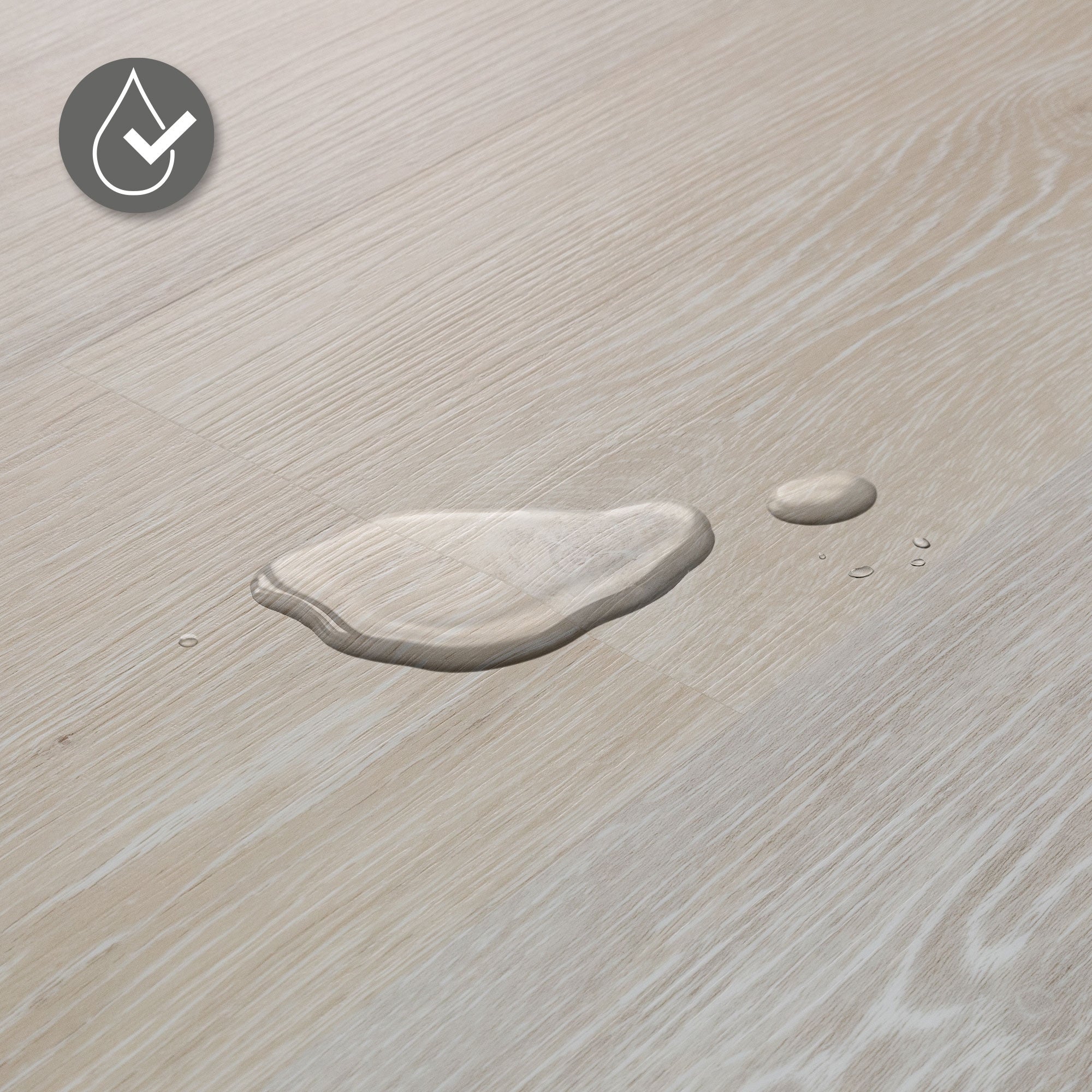 Revêtement de sol clipsable en vinyle 122cm x 18cm x 4,2mm 6,16m²/28 planches chêne marron afterglow imitation parquet pvc étanche classe charge 34 - 9