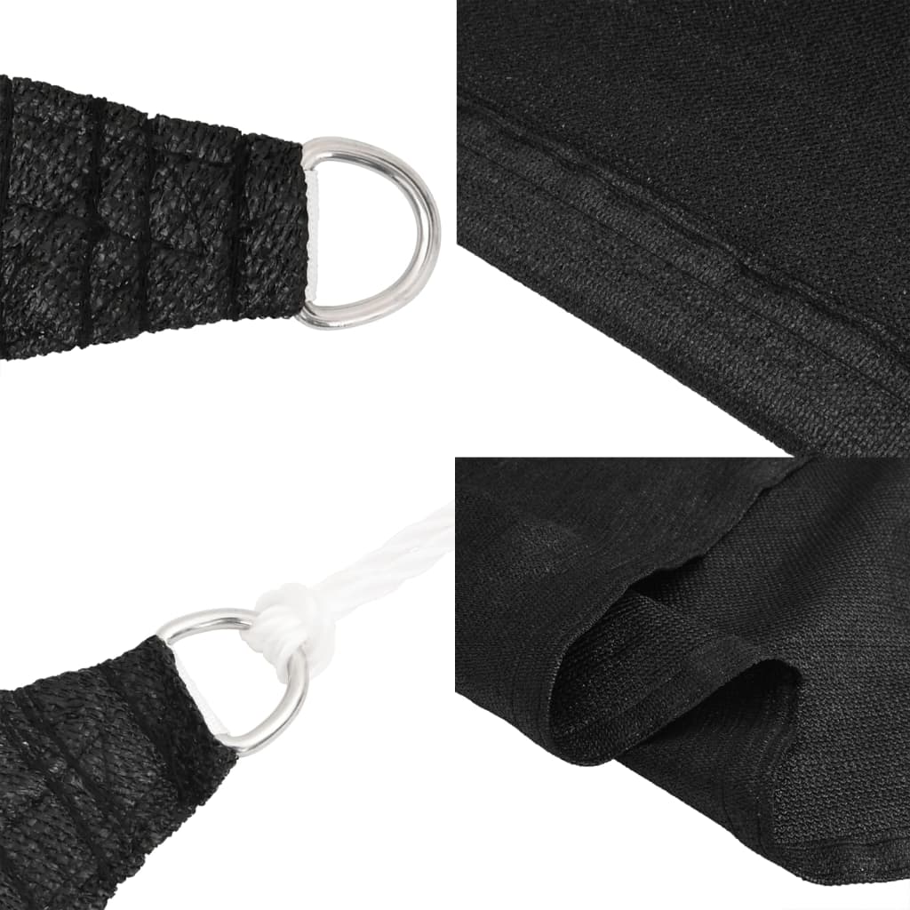 Maison Exclusive - Vela Parasole 160 g/m² Nera 2x2 m in HDPE - 7
