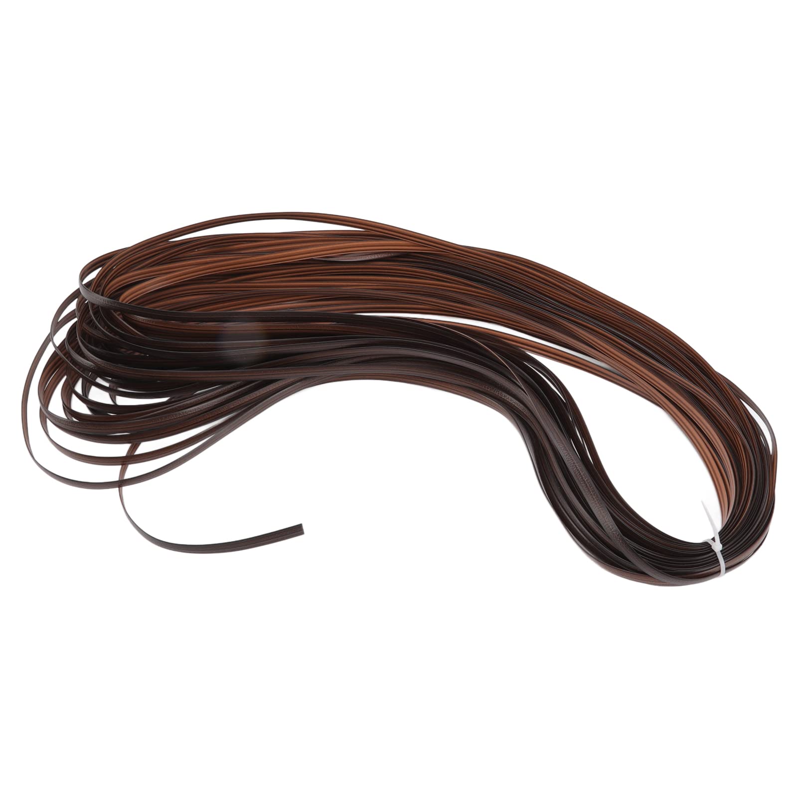 Kit de réparation en rotin synthétique en plastique haute résistance pour meubles (marron - COMFORTXL - 2