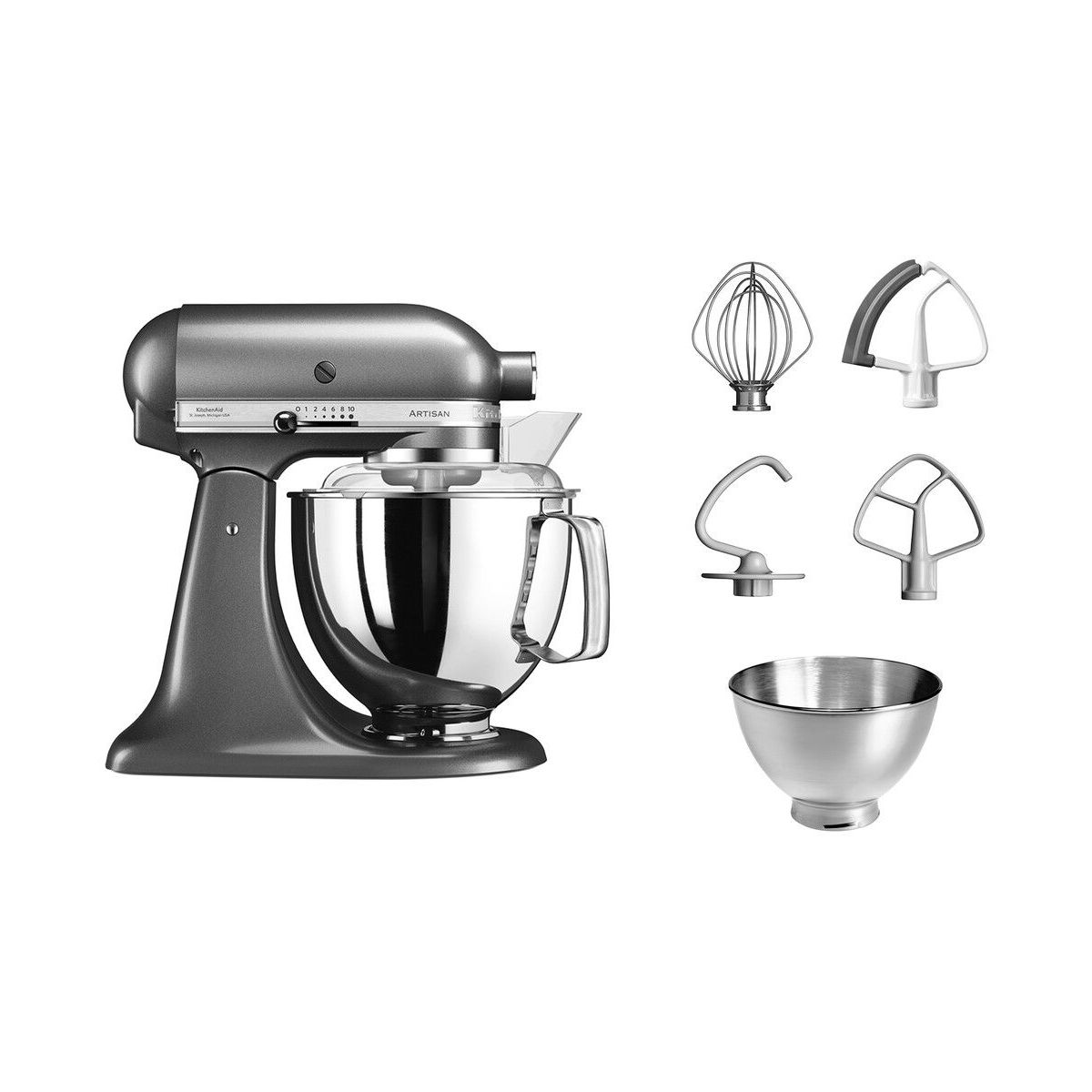 Kitchenaid Robot De Repostería Sm175 Plata Medallon , Leroy Merlin