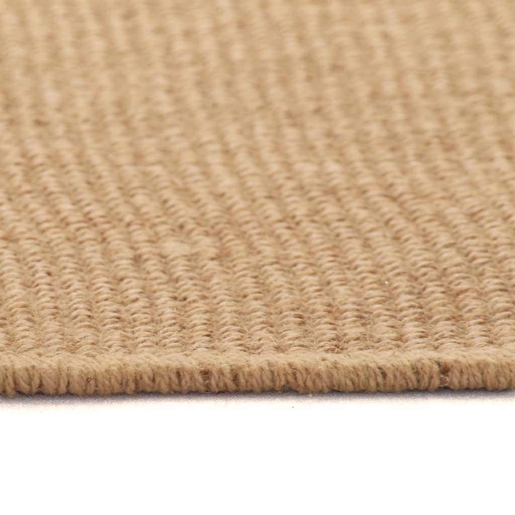 Maison Exclusive - Tapis en jute avec support en latex 140x200 cm l - 3