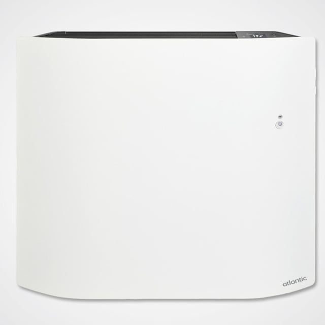 Radiateur électrique Divali lumineux horizontal 1250W connecté blanc carat