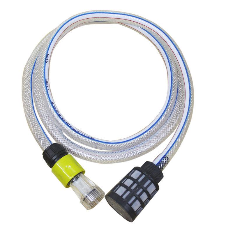 1 x wąż ssący i filtr Topways do myjek wysokociśnieniowych, wąż wysokociśnieniowy, akcesoria do myjek - 2 m