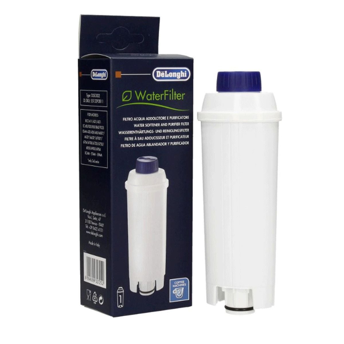 Filtro Addolcitore Acqua 5 Pollici – Portafiltro Con Attacco 1 Pollice – Trasparente Con Valvola Sfogo – Protezione Pompa