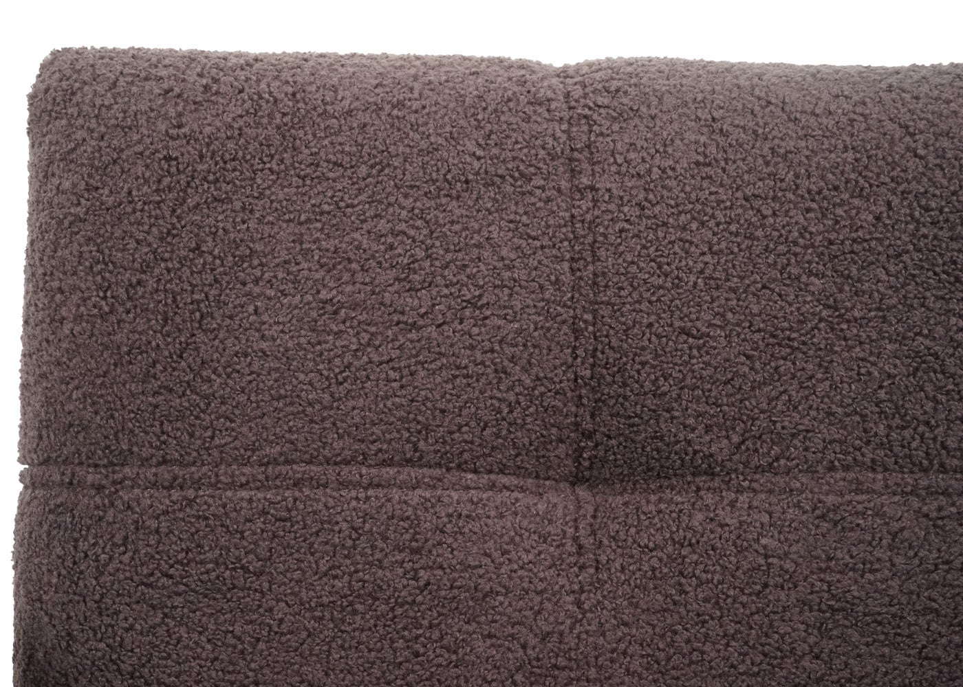 Set 6x sedie con seduta imbottita braccioli HWC-K34 metallo tessuto bouclè marrone - 8