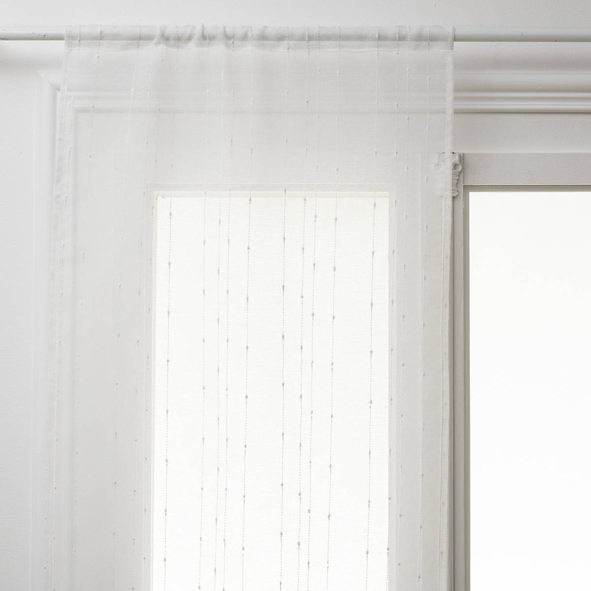 Voilage "Ana" - Gris - 140x240 Cm - Atmosphera