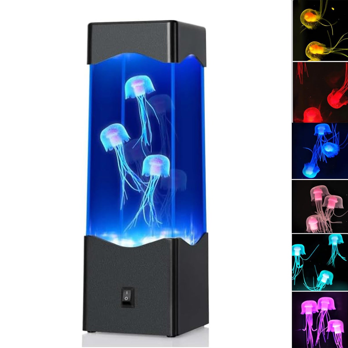Lampa meduza, wielokolorowa lampa meduza rybka, lampka nocna, prezent świąteczny dla dzieci i dorosłych