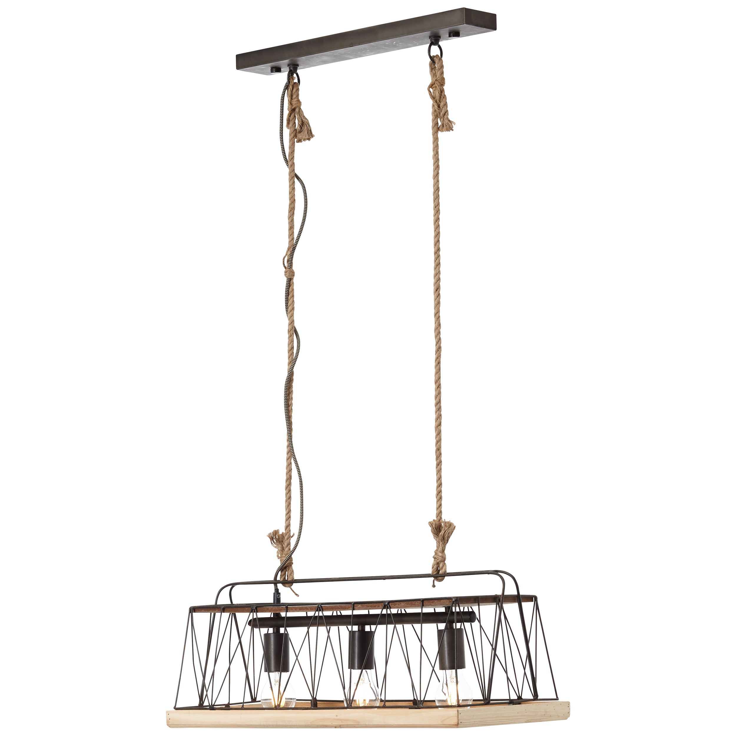 BRILLIANT Lampa wisząca Ailyn 1 płomień antyczna miedź | 1x A60, E27, 40W, nadaje się do zwykłych lamp (brak w zestawie) - 4