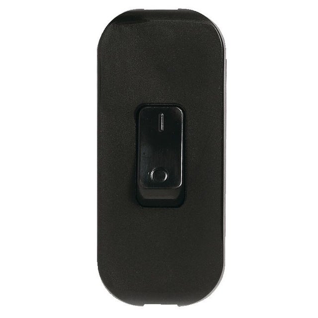 Interrupteur à bascule 2A 250 V noir LEGRAND 040194