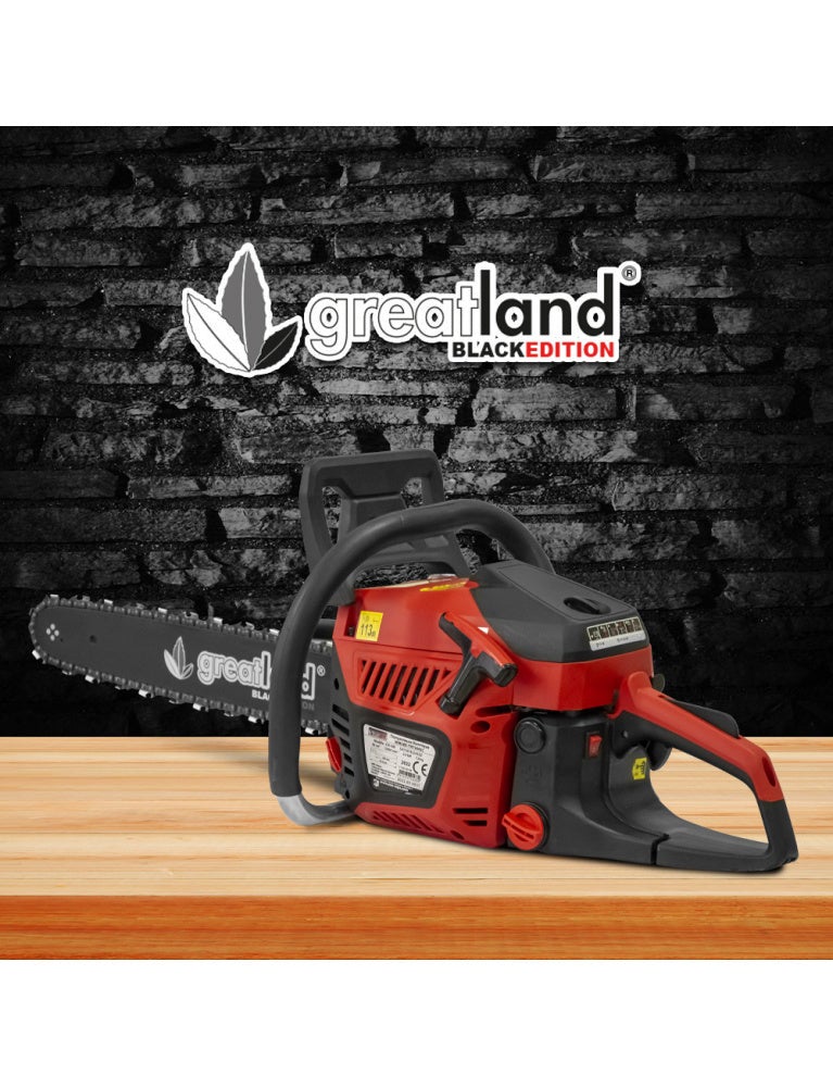 Tronçonneuse thermique 58cc - guide 51.5cm - Greatland black edition - 4