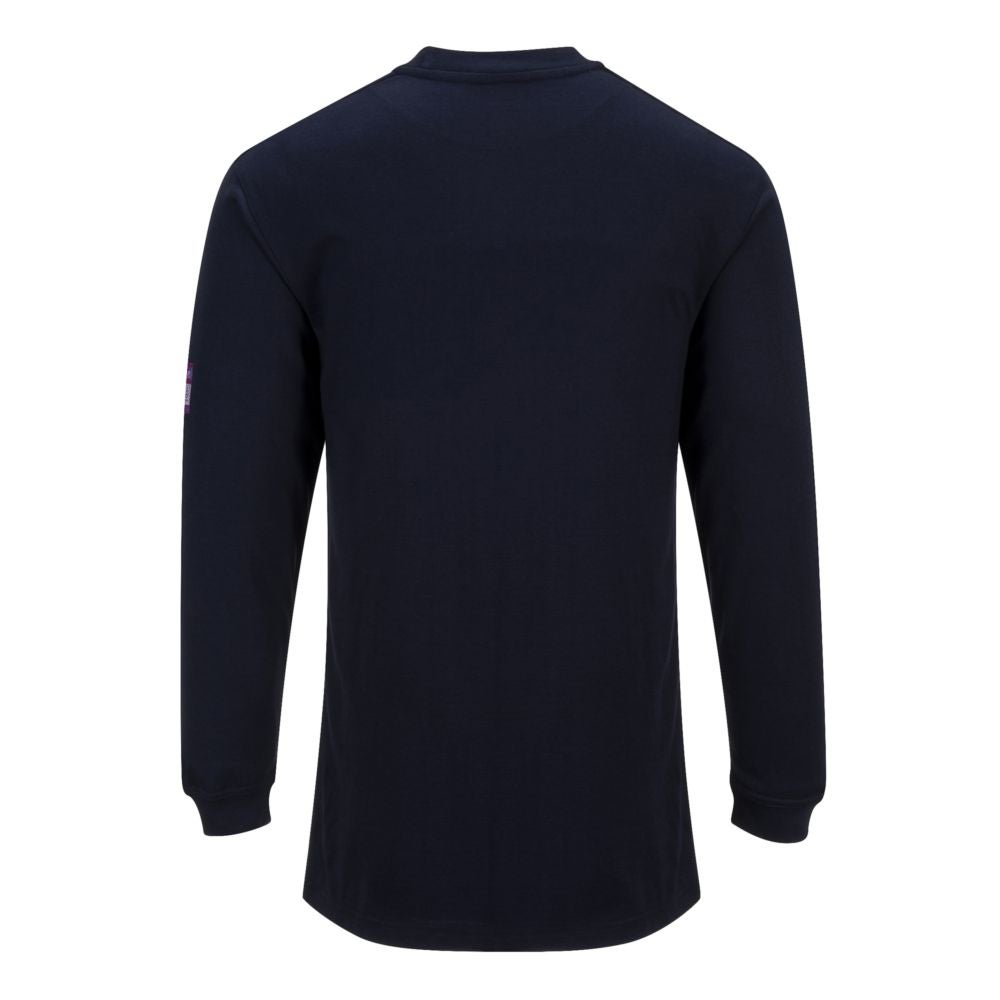 Tee shirt manches longues retardateur de flamme antistatique Portwest Marine 3XL - 2