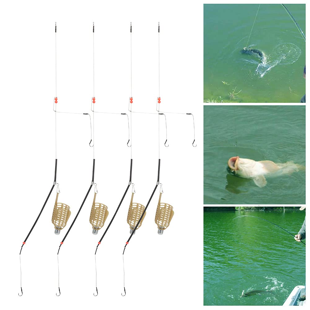 Fangming-Cage de piège à appts de pêche Cage de Leurre de PêChe, Panier