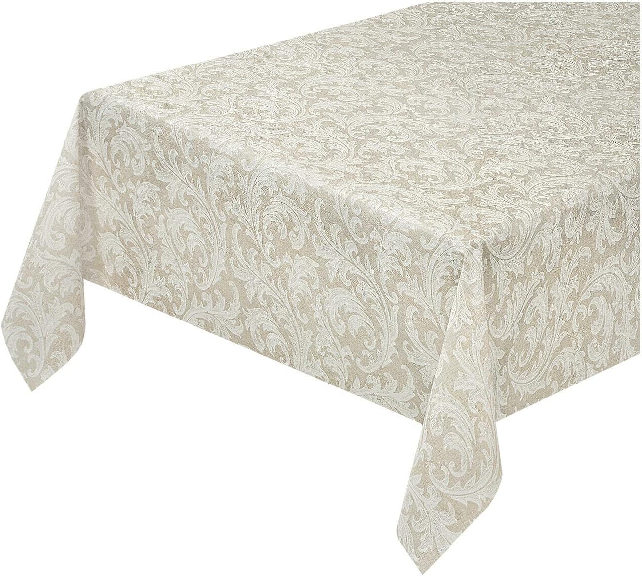 Mantel de cocina antimanchas 140x300 cm tela resinada protege y cubre la mesa moderna diseño d