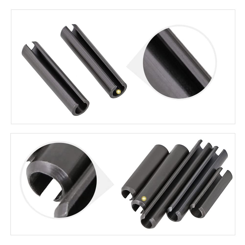 Tyenaza Lot de 50 goupilles de Type R, Accessoires en Forme de R en Acier Inoxydable, goupille de Clip de Corps de Type R pour Coque de Voiture