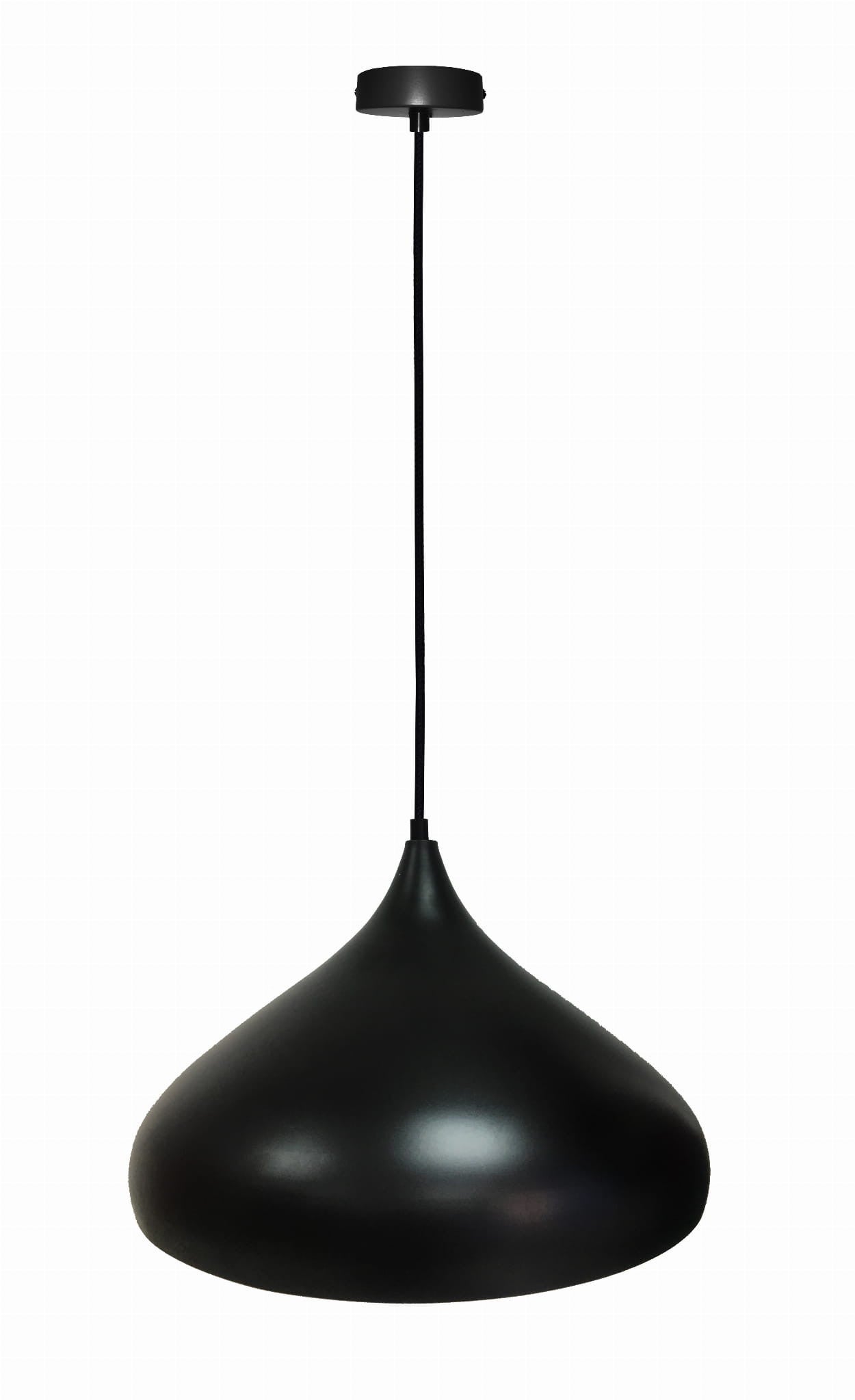 Lampa sufitowa wisząca Viborg czarna 1xE27x40W wym: 90 x 42 x 41 cm metal Candellux