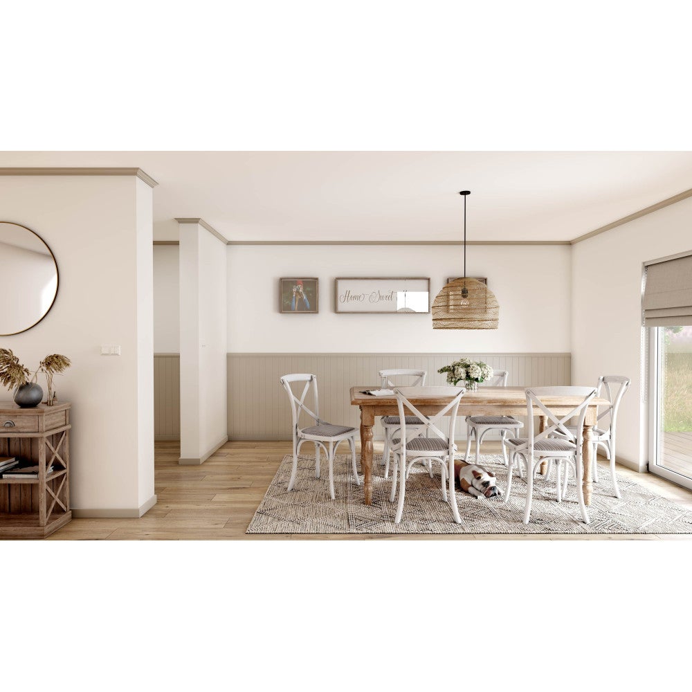 CP1 DECOFLAIR Cimaise Polystyrène HD 79 x 10 x 1220 - 5 pièces - 4