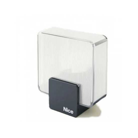 Feu clignotant NICE ELDC (ex MLBT) pour portails et garages — free download
